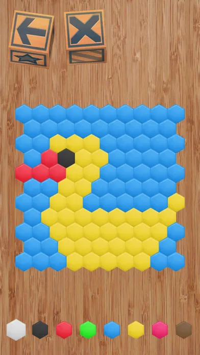 Capturas de tela do Hexagonal Mosaic