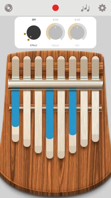 Ảnh chụp màn hình của Kalimba Pro