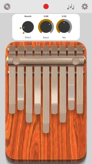 Ảnh chụp màn hình của Kalimba Pro