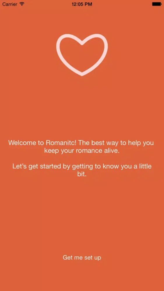 Romantic - keep the romance alive, one message at a time Screenshots