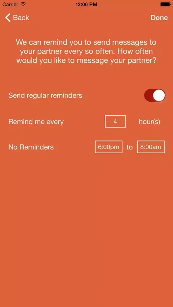 Romantic - keep the romance alive, one message at a time Screenshots