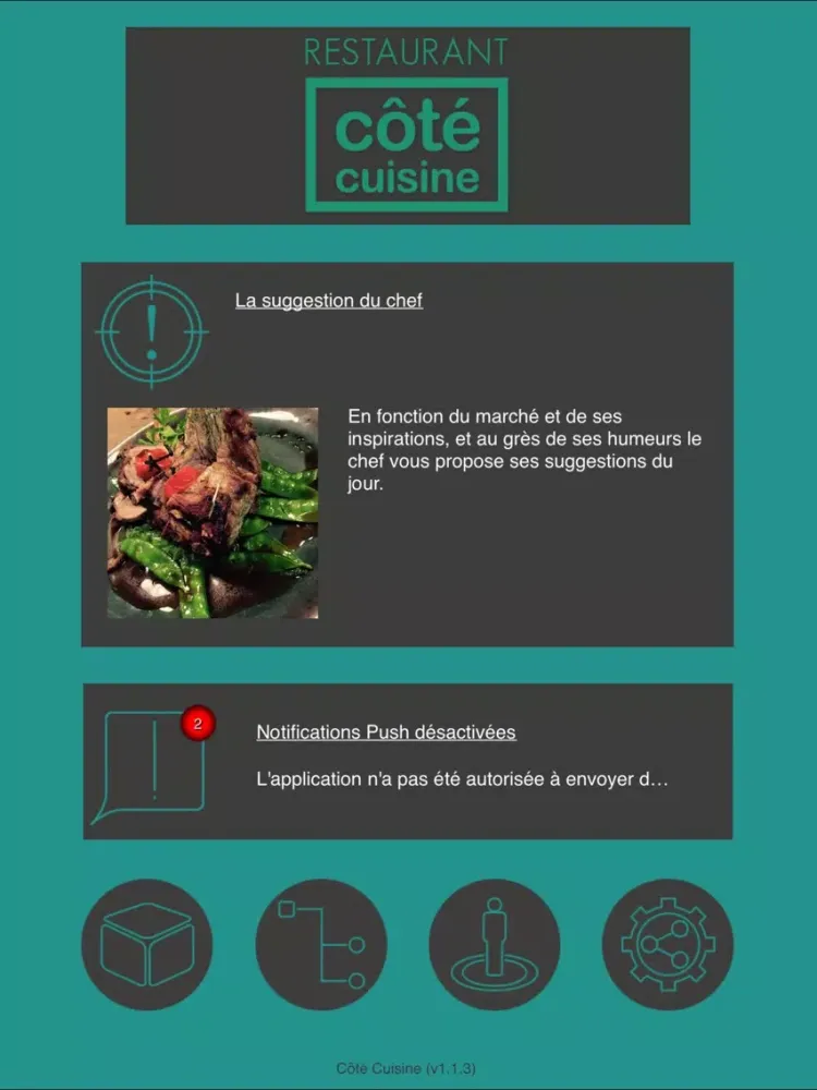 Zrzuty ekranu Côté Cuisine iPad 