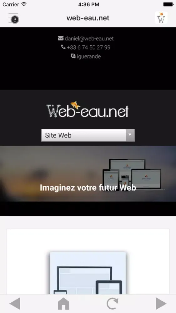 web-eau.net应用截图