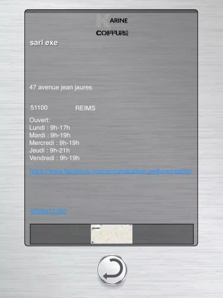 KARINE TASSE COIFFURE iPad  Screenshots