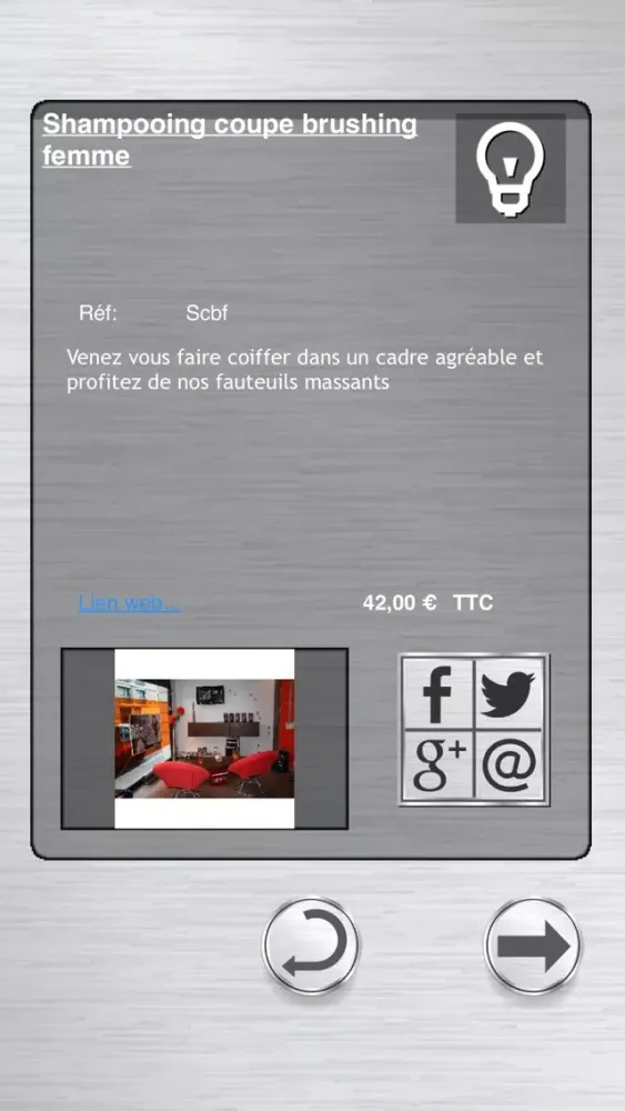 KARINE TASSE COIFFURE Screenshots