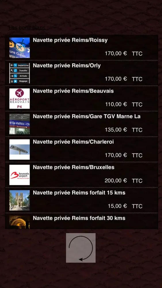 ภาพหน้าจอของ Reims Cabs