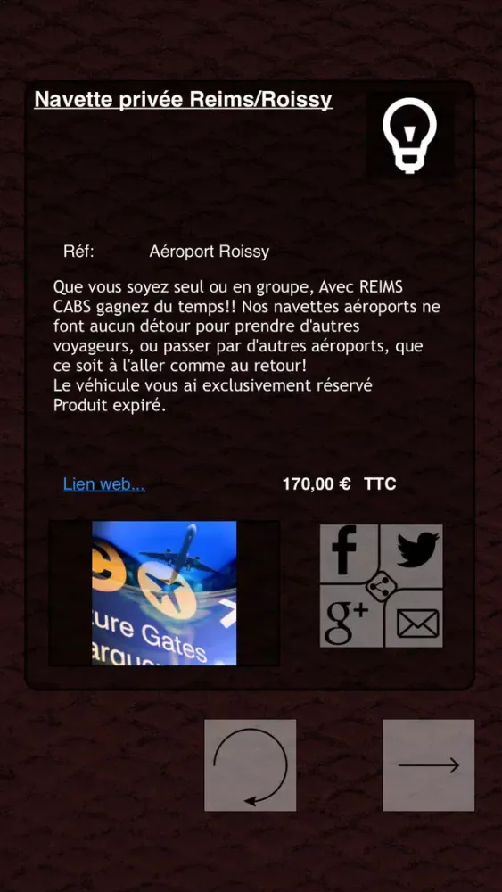 ภาพหน้าจอของ Reims Cabs
