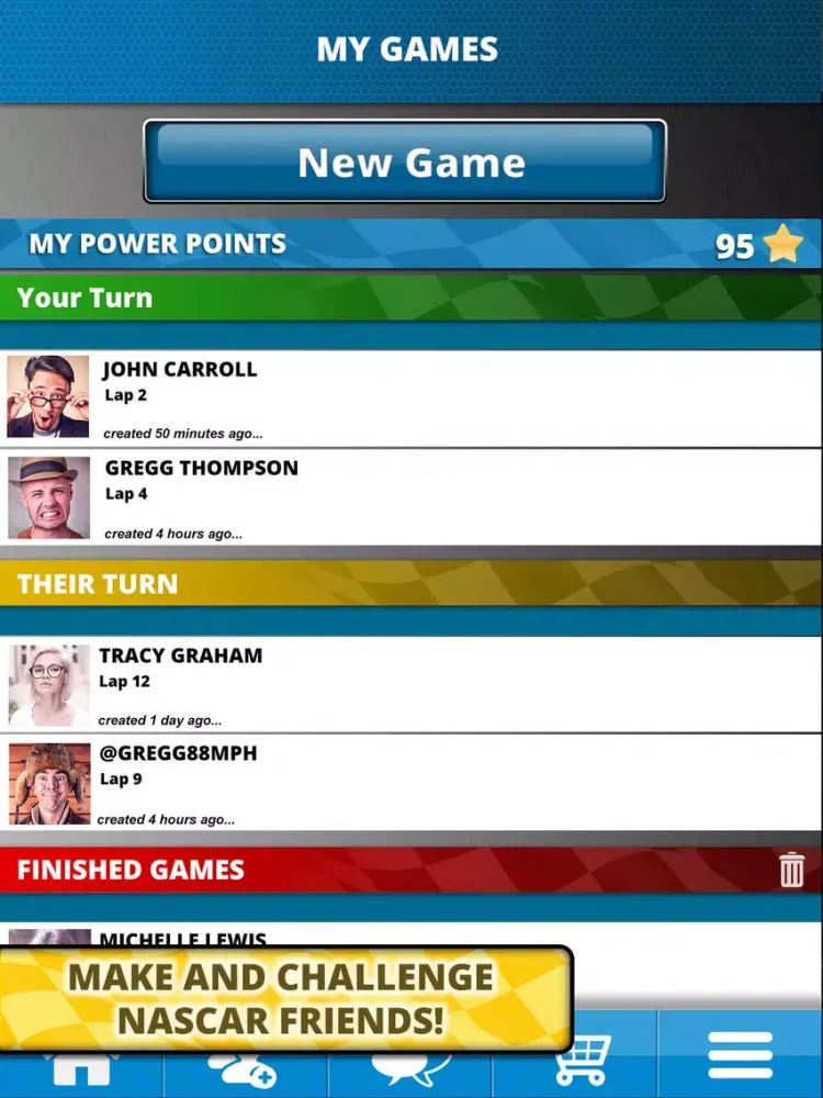 NASCAR Trivia Chase iPad 应用截图