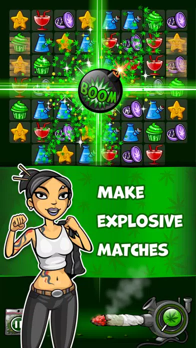 Wake&Bake - Puzzle Weed Story Screenshots