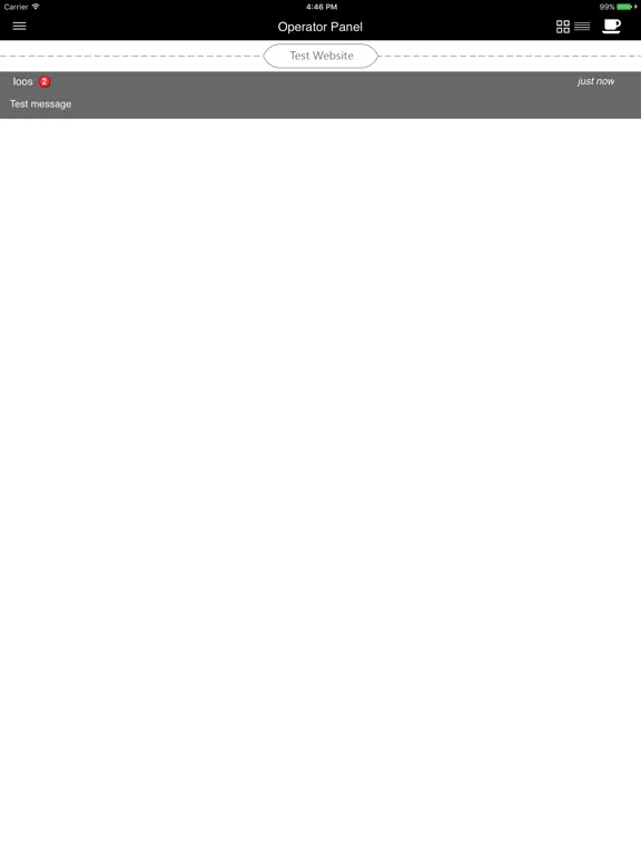 DEP Live Chat iPad  スクリーンショット