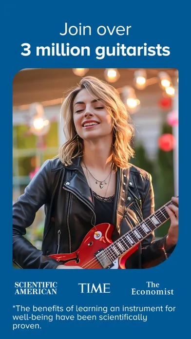 ภาพหน้าจอของ Chordie AI: Learn, Play Guitar