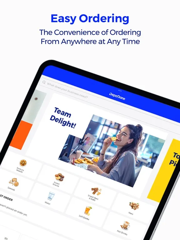 Ảnh chụp màn hình của DepoDone iPad 