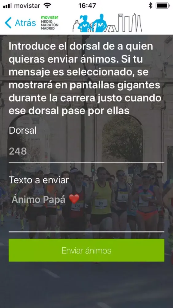 Movistar Medio Maratón Madrid应用截图