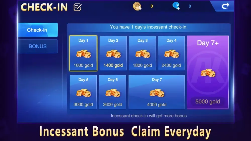 Tangkapan skrin Poker Fun:Texas hold Game