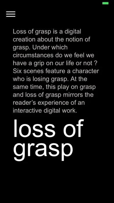 Captures d'écran de Loss Of Grasp