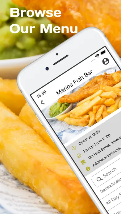 ภาพหน้าจอของ Marios Fish Bar