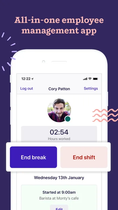 Скриншоты Deputy Kiosk - Time Clock