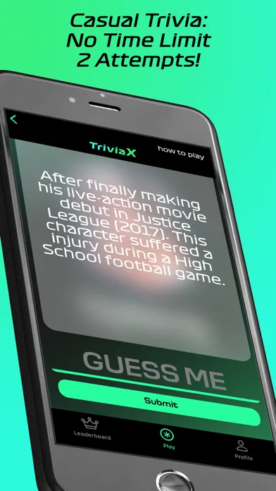 ภาพหน้าจอของ Trivia X: Ultimate Trivia Game