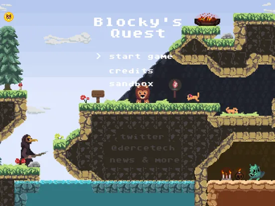 Blocky's Quest tutorial iPad  Screenshots