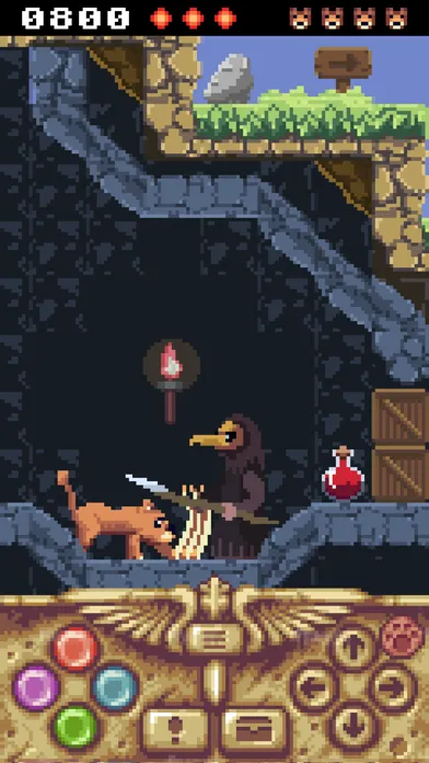 Blocky's Quest tutorial Screenshots
