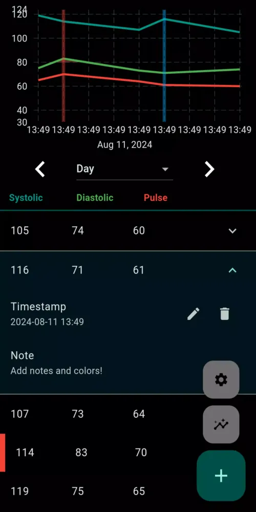 Blood Pressure Monitor স্ক্রিনশট