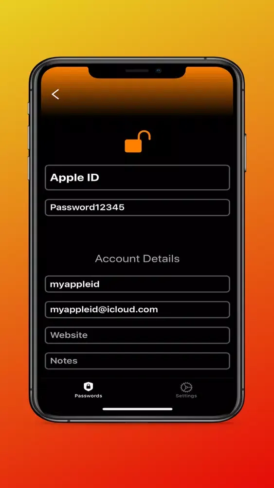 Secure Password Protector スクリーンショット