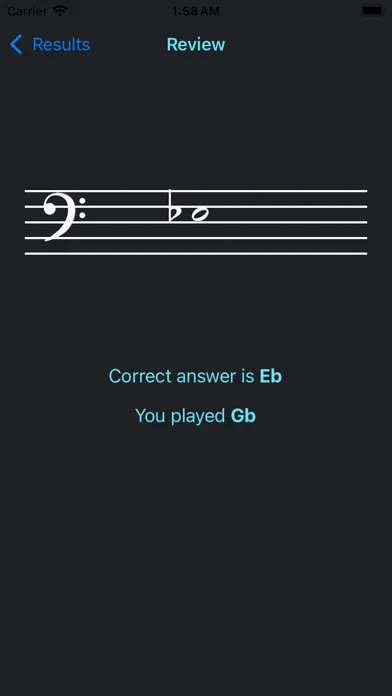 Piano Sight Reading Trainer Screenshots