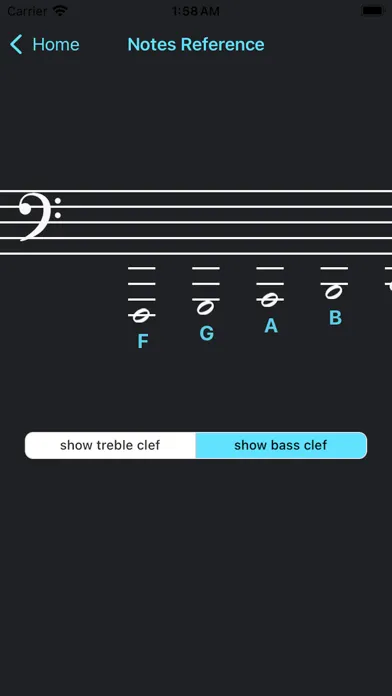 Piano Sight Reading Trainer Screenshots
