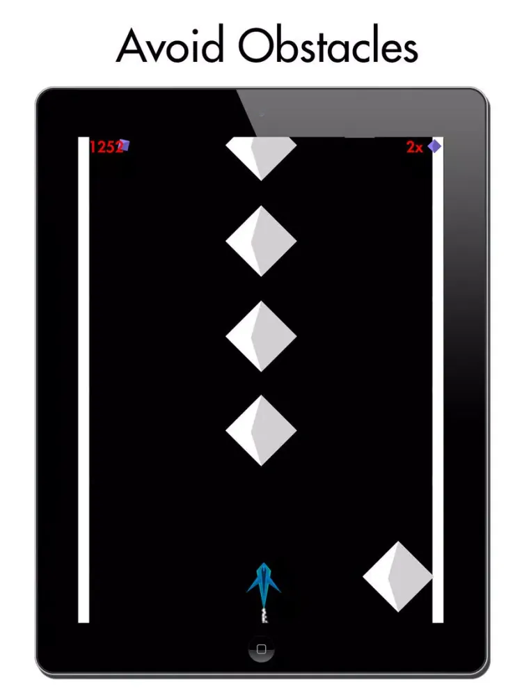 Tangkapan skrin Space Runner - Endless Flyer iPad 