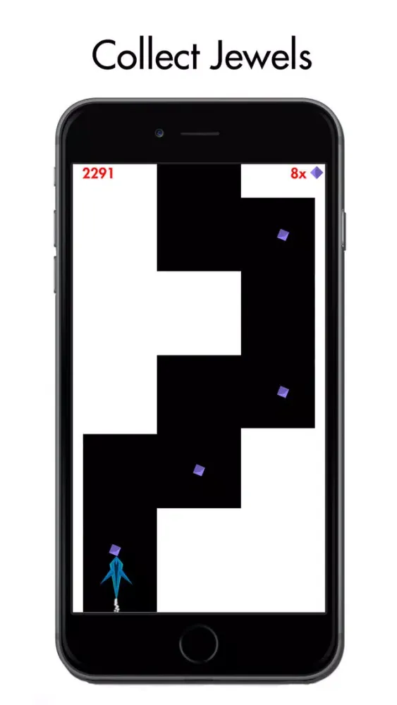 Tangkapan skrin Space Runner - Endless Flyer