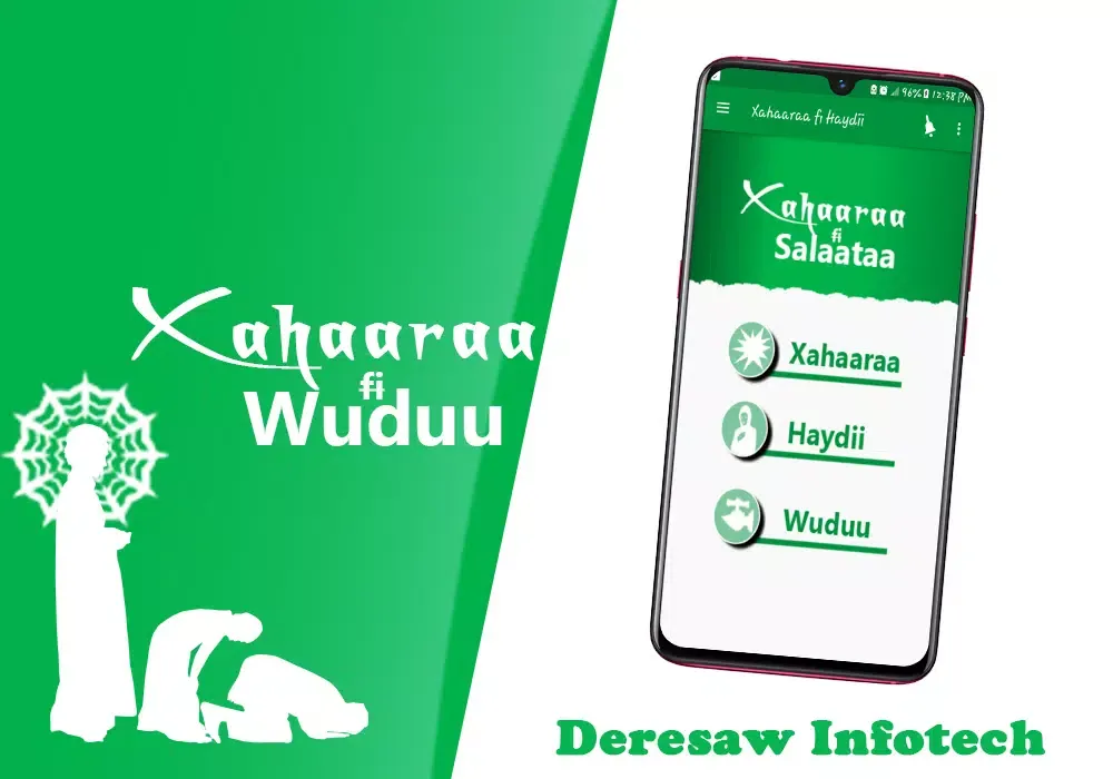 Tangkapan layar Xaharaaf Salaata Afaan Oromoon