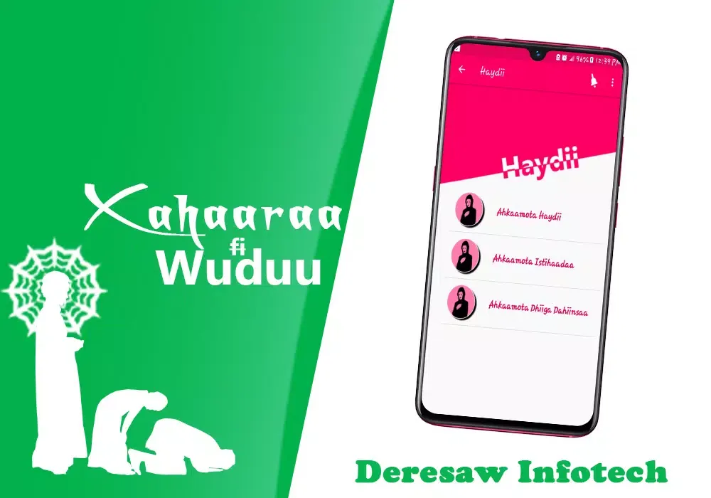 Tangkapan layar Xaharaaf Salaata Afaan Oromoon