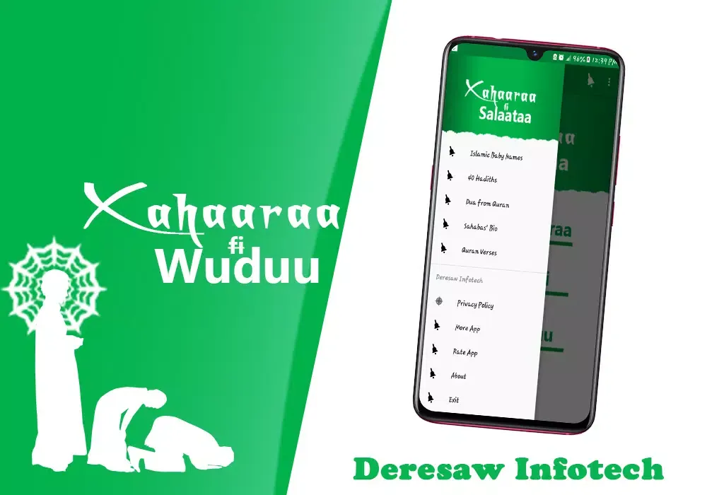 Tangkapan layar Xaharaaf Salaata Afaan Oromoon