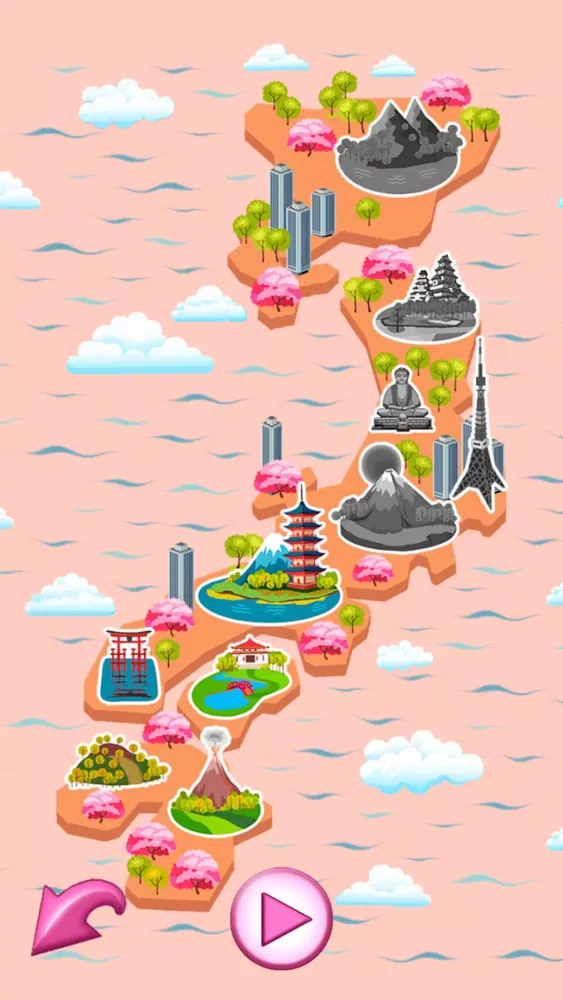 ภาพหน้าจอของ Sakura Puzzle