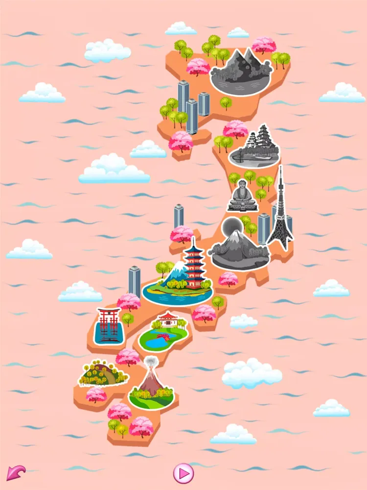 ภาพหน้าจอของ Sakura Puzzle