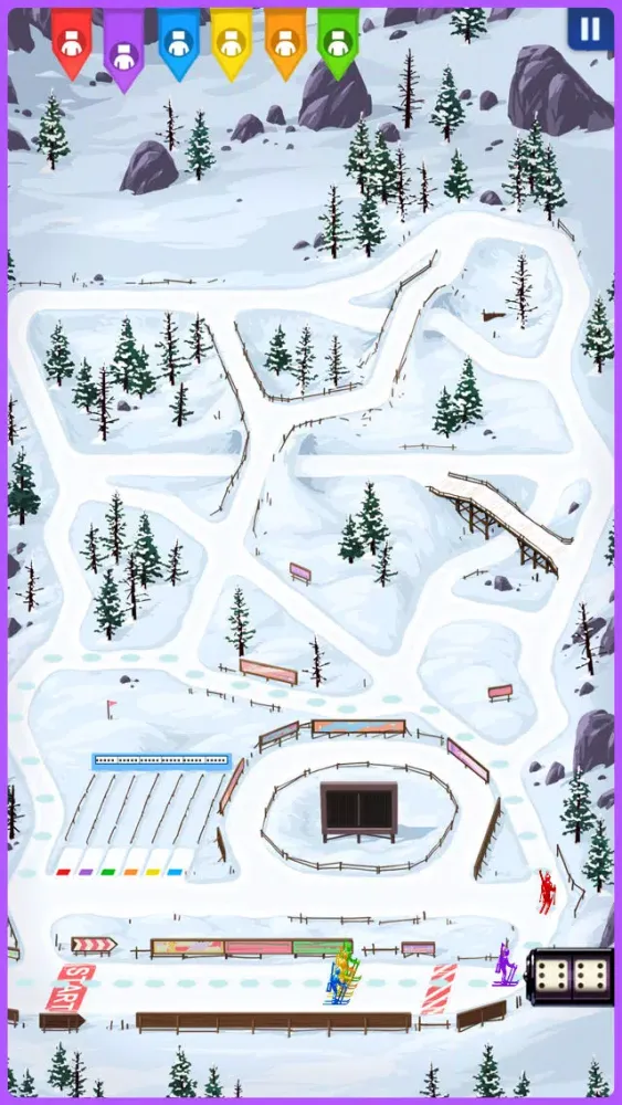Biathlon. Board game Screenshots