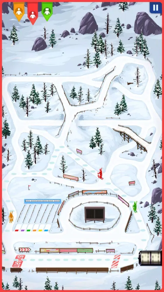Biathlon. Board game Screenshots