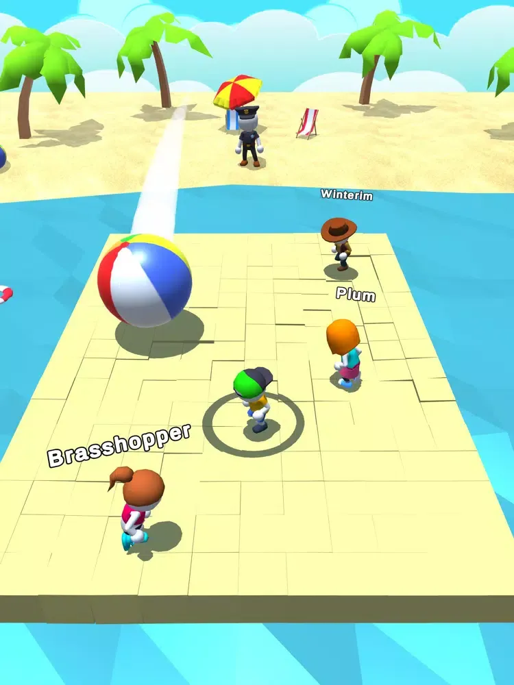 Dodgeball Splash 3D iPad  سکرین شاٹس