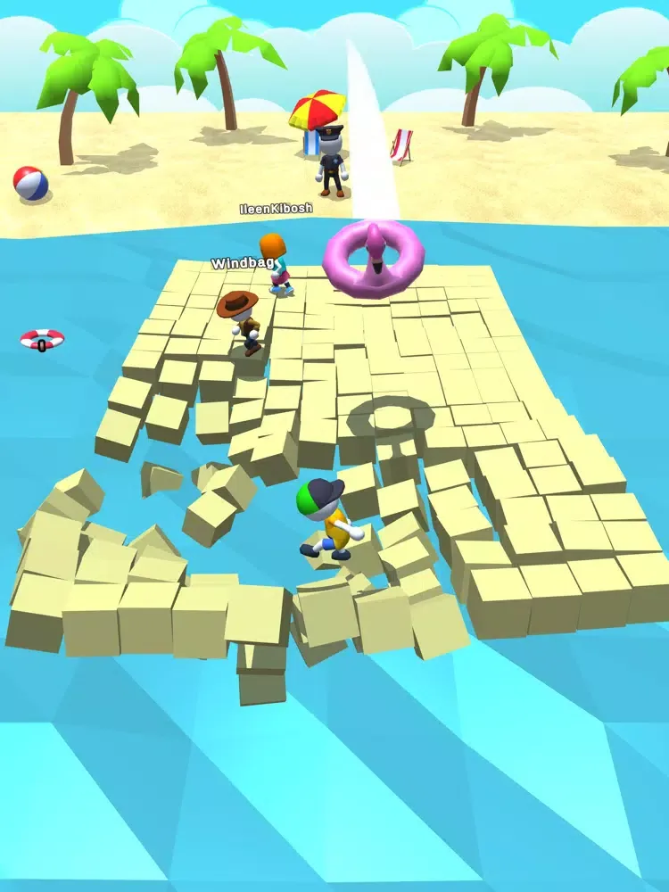 Dodgeball Splash 3D iPad  سکرین شاٹس