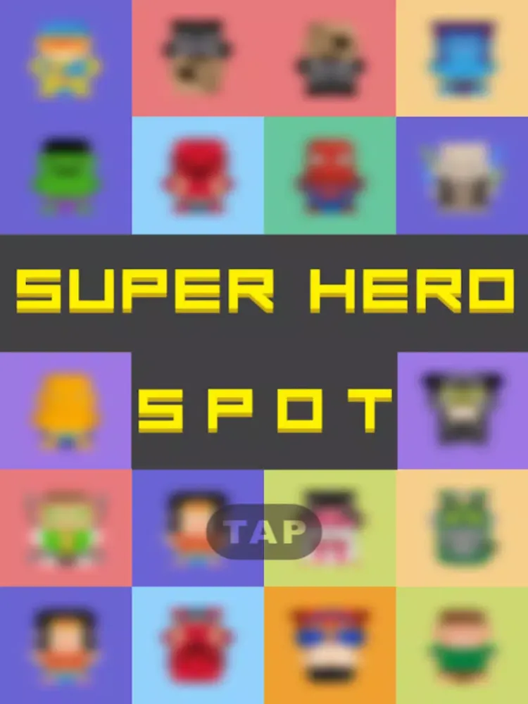Screenshot di Superhero Spot - Find the Difference Puzzle iPad 
