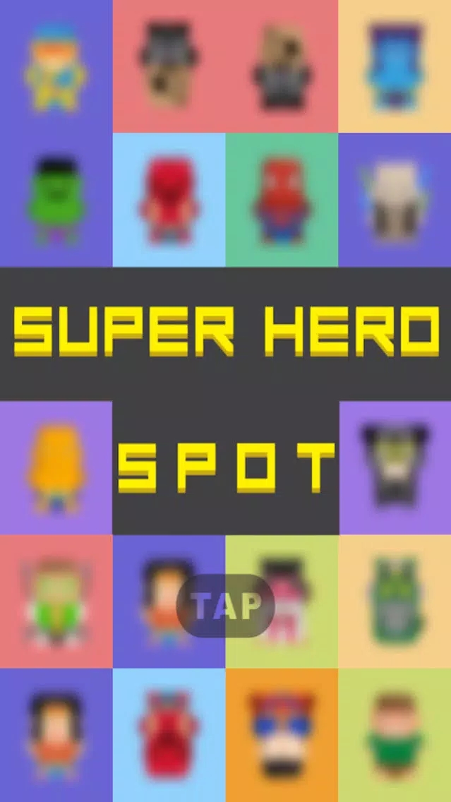 Superhero Spot - Find the Difference Puzzle Screenshots