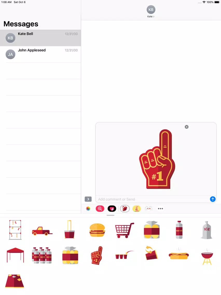State Tailgating iPad  스크린샷