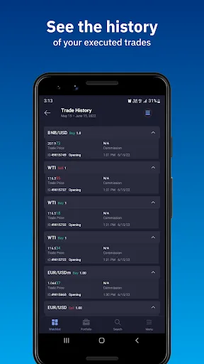 Deriv X: online trading app Screenshots