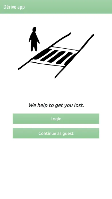 Dérive app Ekran Görüntüleri