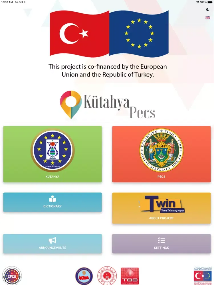 Capturas de pantalla de Kütahya-Pécs App iPad 