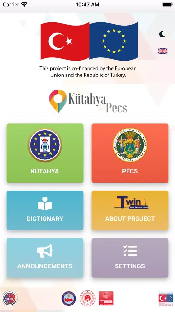 Capturas de pantalla de Kütahya-Pécs App