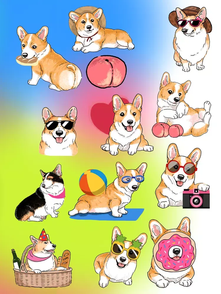 Corgi Let's Play iPad  スクリーンショット