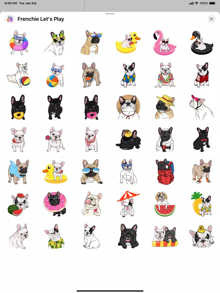 Frenchie Let's Play iPad  スクリーンショット