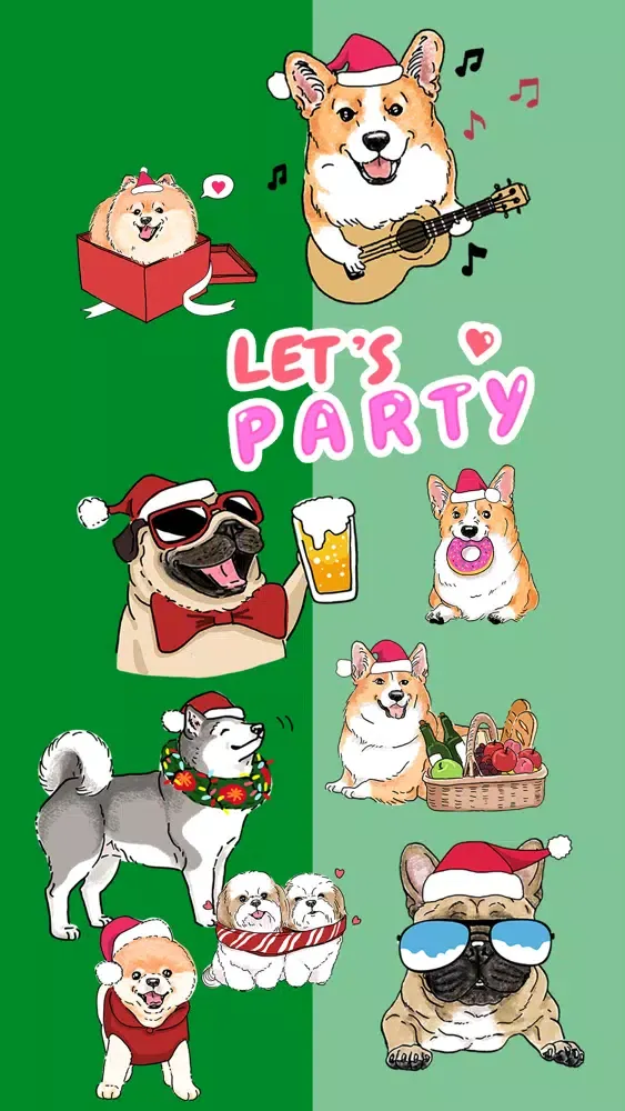 تصاویر Merry Dogs