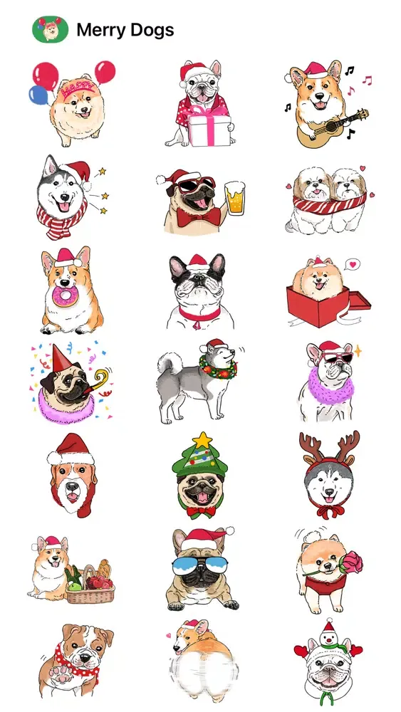 تصاویر Merry Dogs
